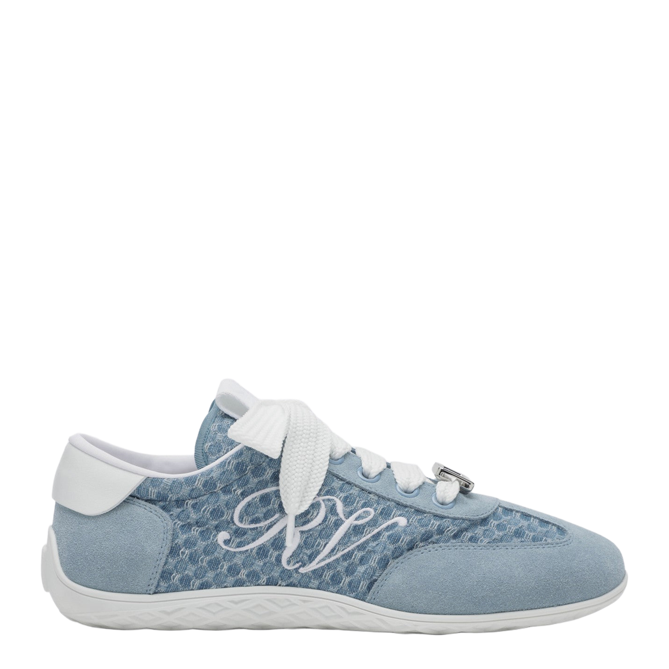 Low Sneakers in Sky Blue - Image 1