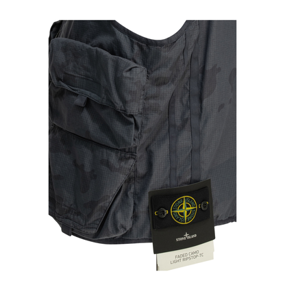 Camouflage Sleeveless Jacket - Image 3
