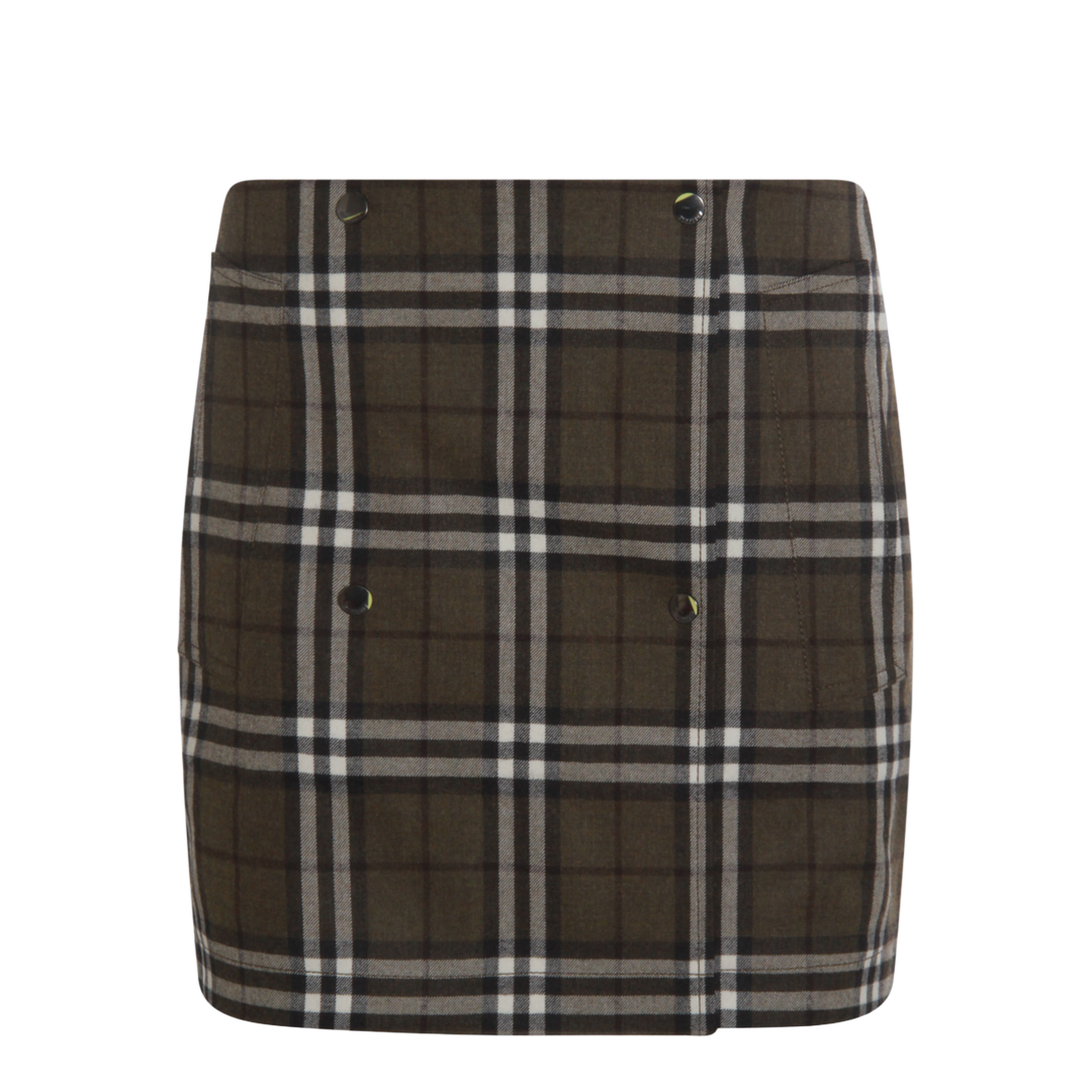 Green Check Miniskirt - Image 2