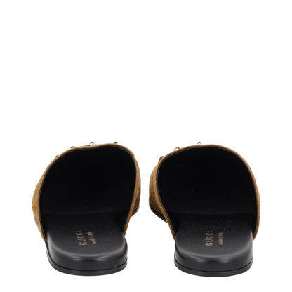 Horsebit Mule Brown Suede - Image 4