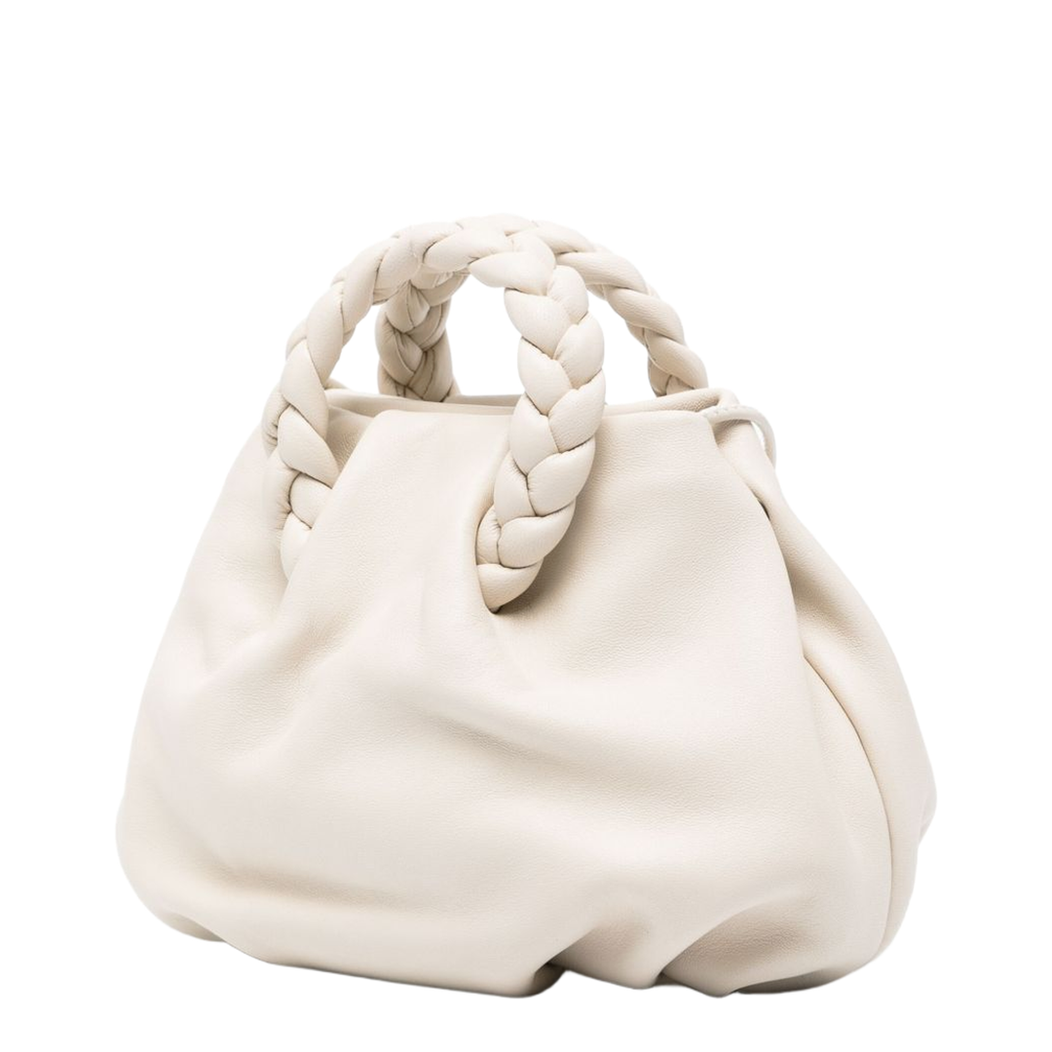 Bombon Medium Lambskin Handbag - Cream - Image 4