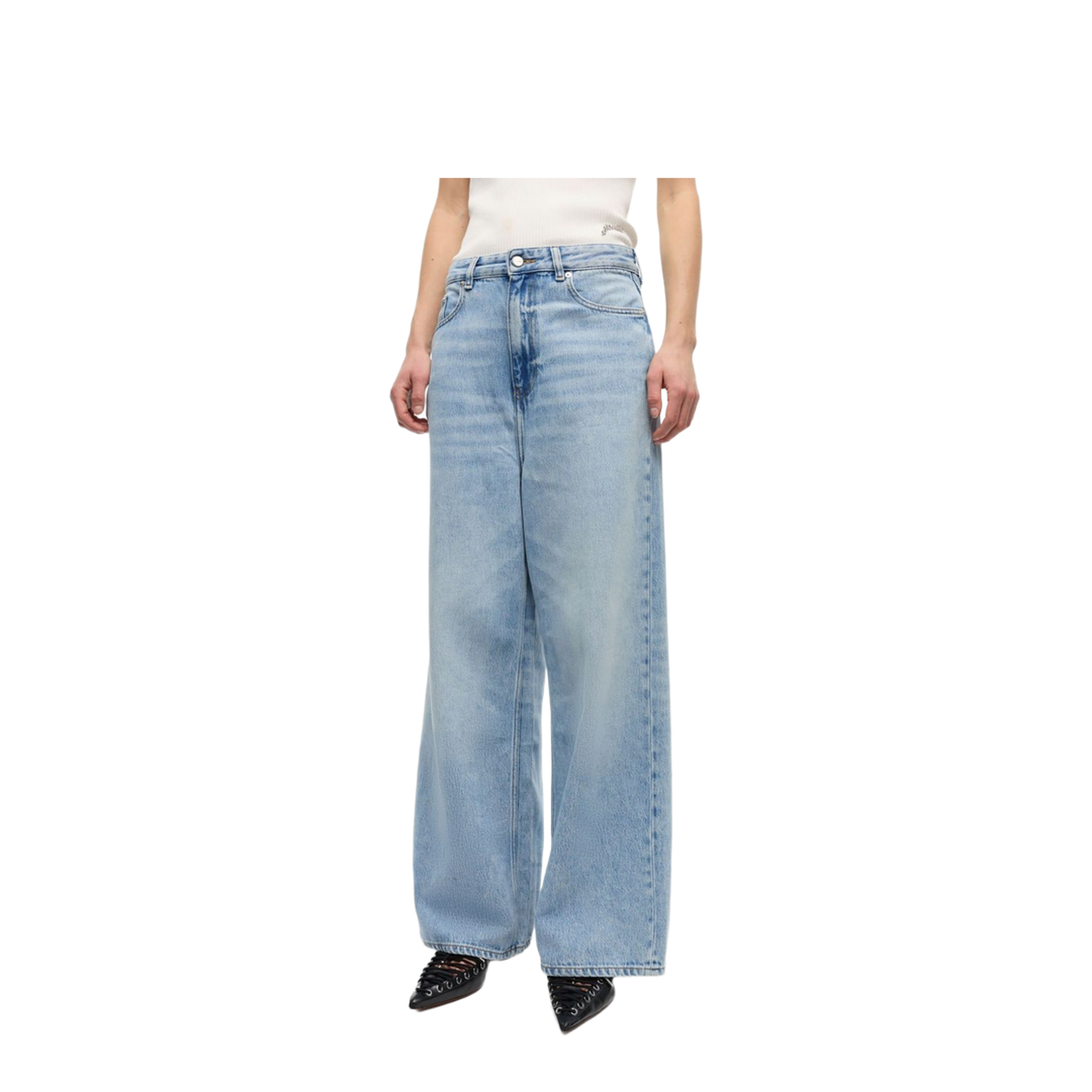 Denim Pants - Light Blue Stone - Image 6