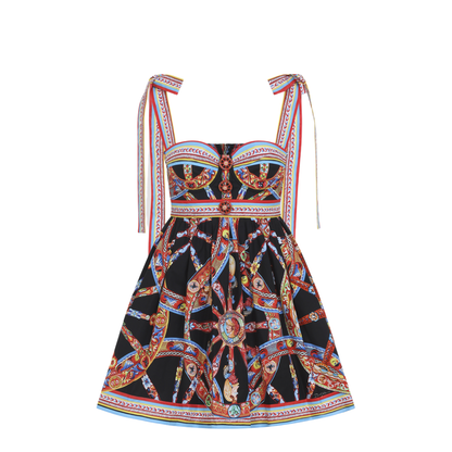 Popeline Carretto Mini Dress - Image 1