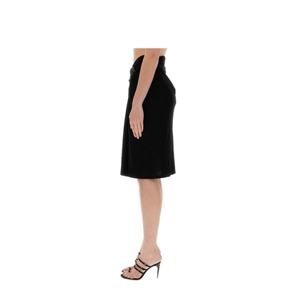 Pencil Skirt with Pleats - Image 4