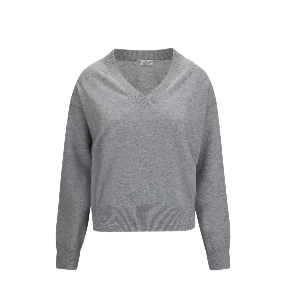 V Neck Cashmere Sweater - Image 1