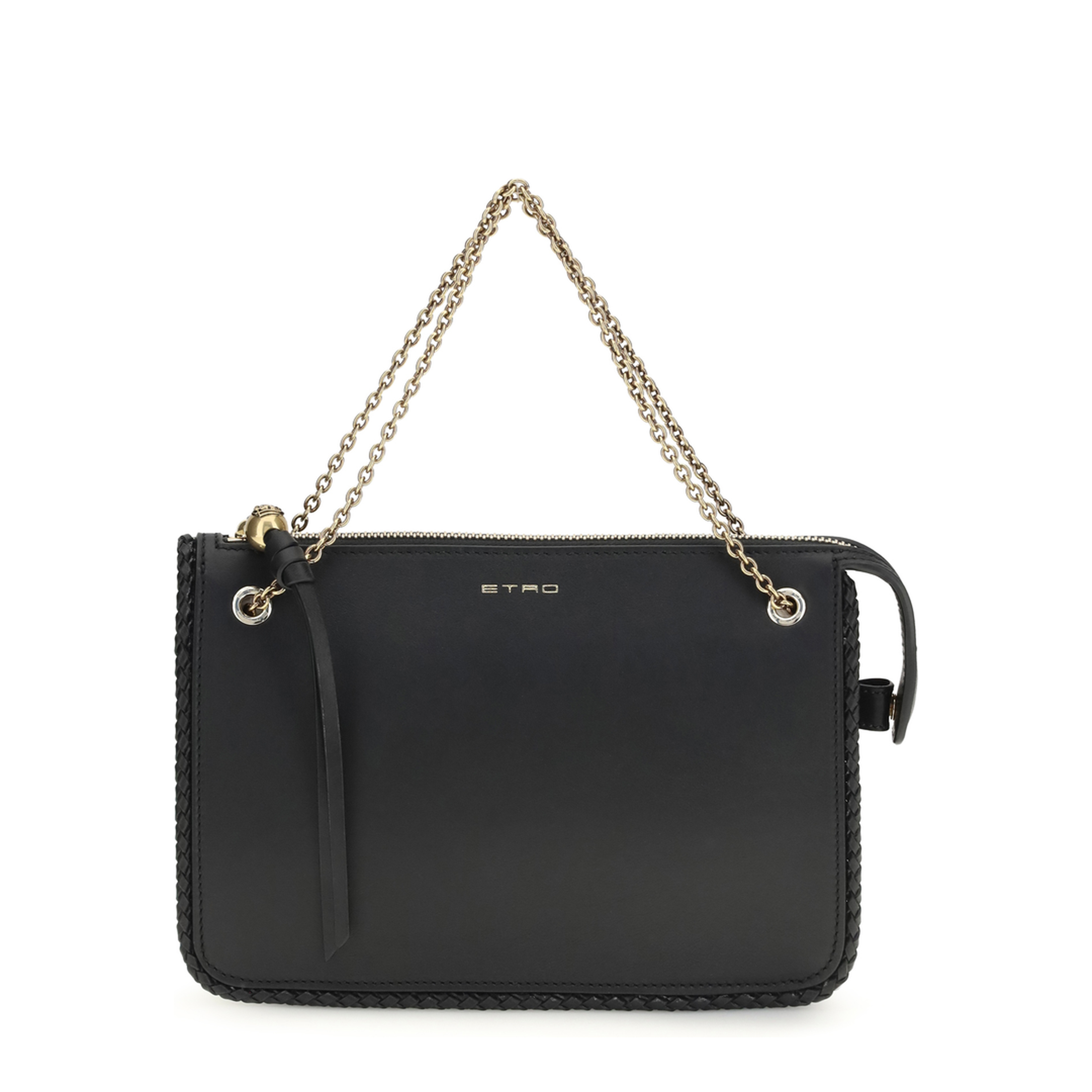 Leather Crossbody Clutch - Image 1
