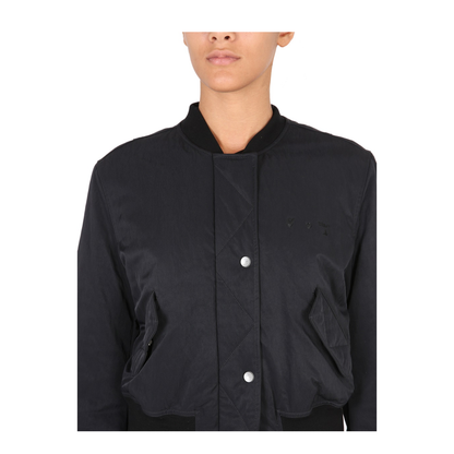 Bomber With Logo Print - Image 4