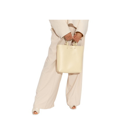 Light Yellow Shopper Bag - Image 2