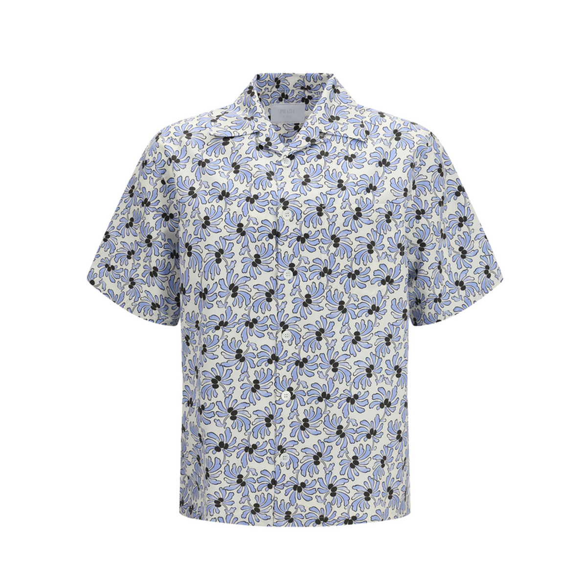 Cotton Shirt With Floral Print - Image 1