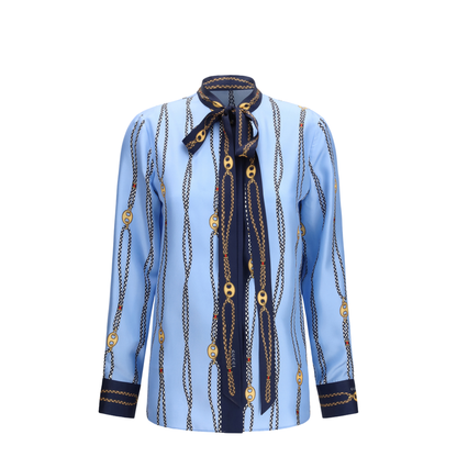 Silk Printed Shirt - Image 1