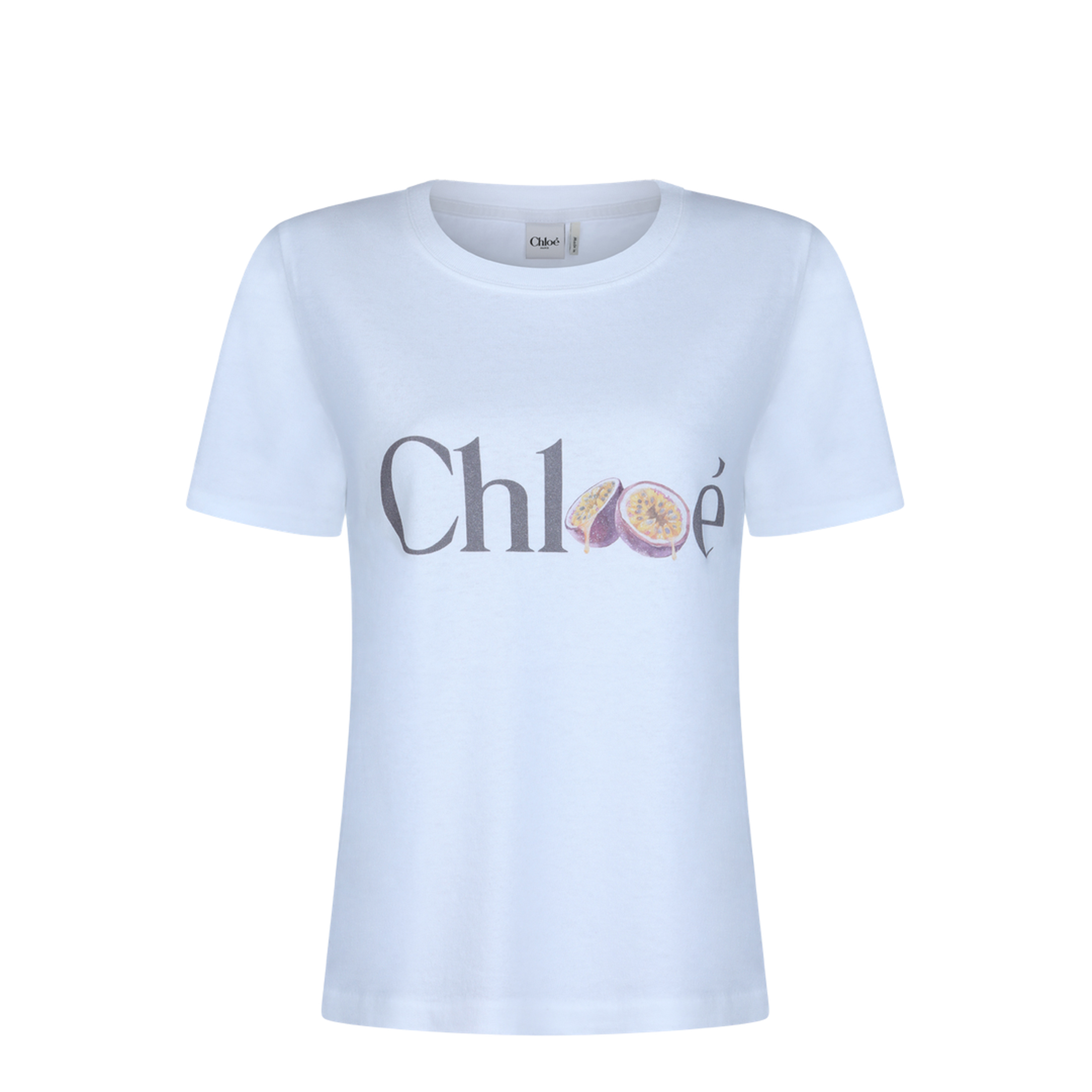 Baby Fit Logo T-Shirt in Cotton Jersey White - Image 1