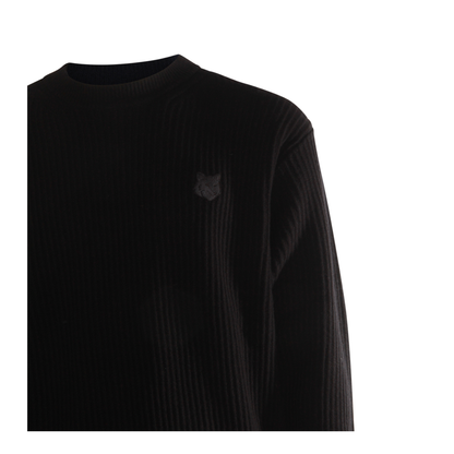 Ribbed Knit With Fox Patch - Image 6