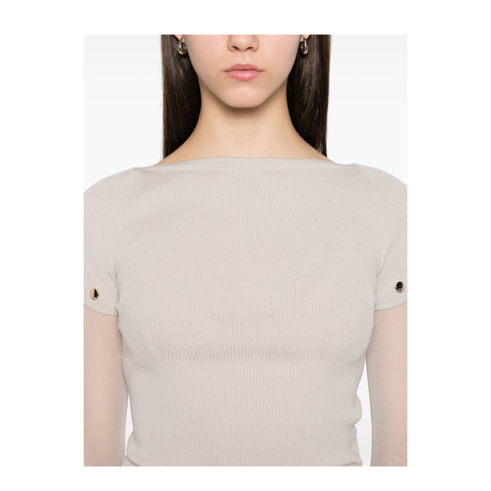 Layered Crewneck Sweater - Image 4