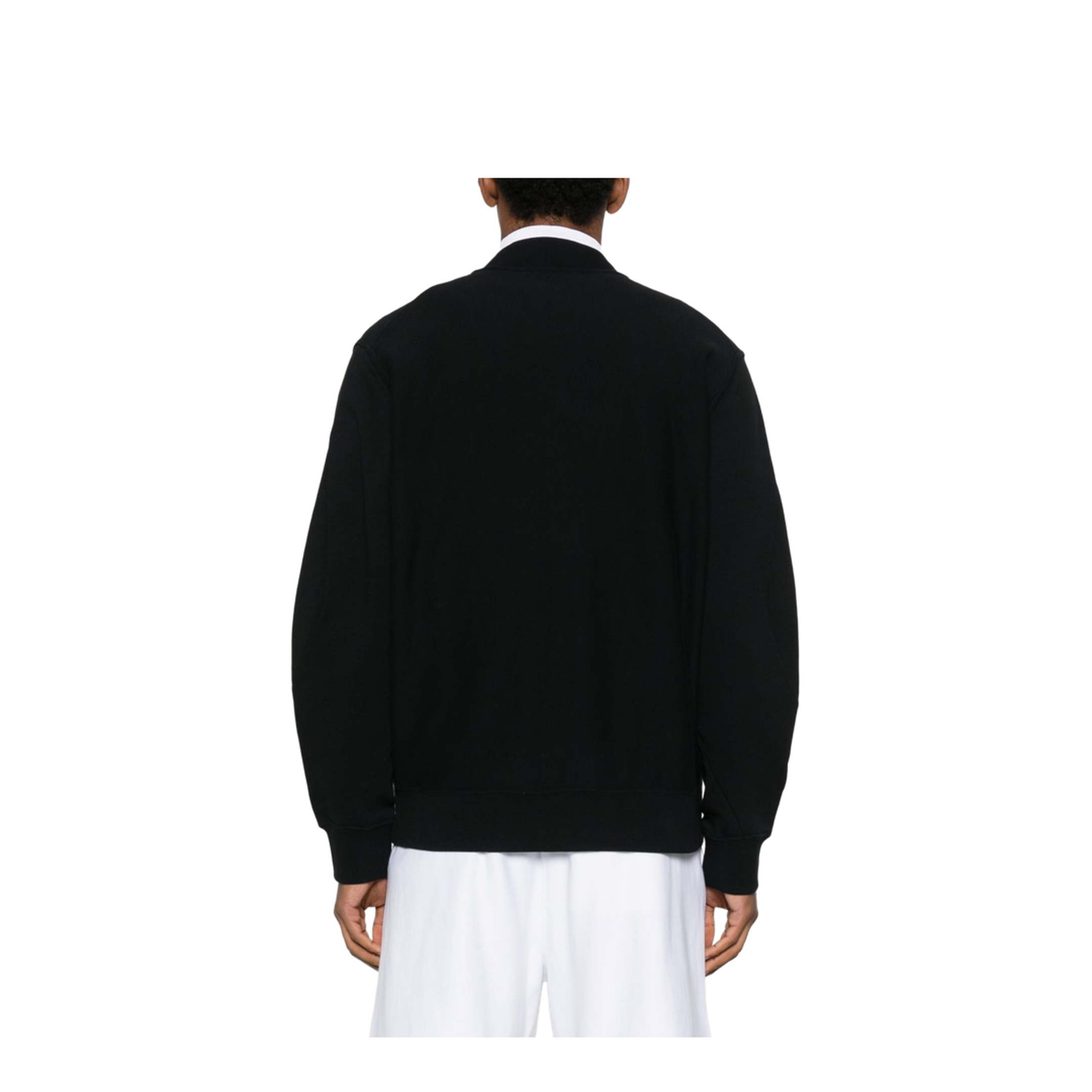Cotton Cardigan Black - Image 2