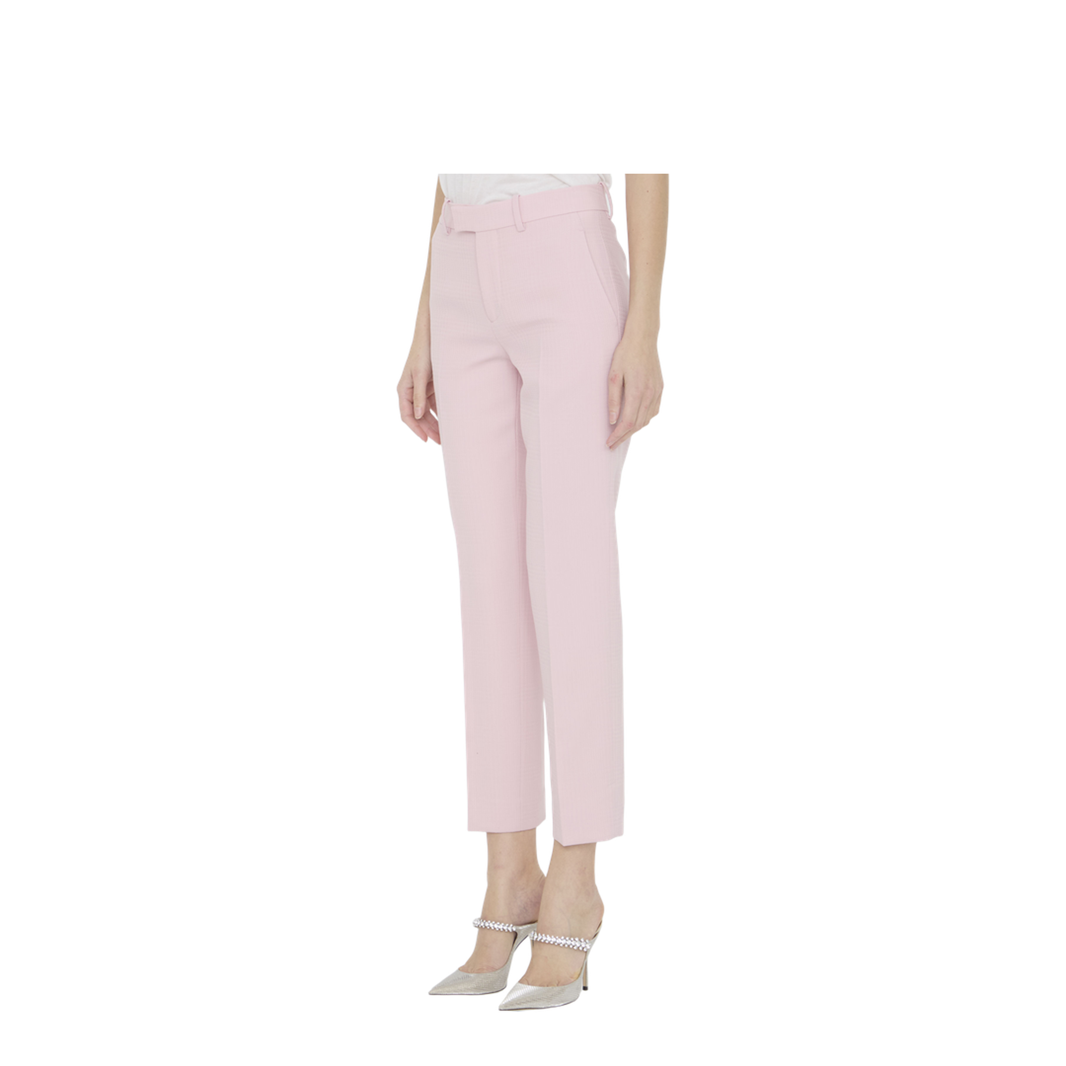 Wool Tailored Trousers - Image 2