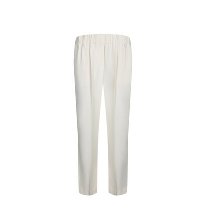 Tailored Joggers Pants in Chalk Color - Image 1