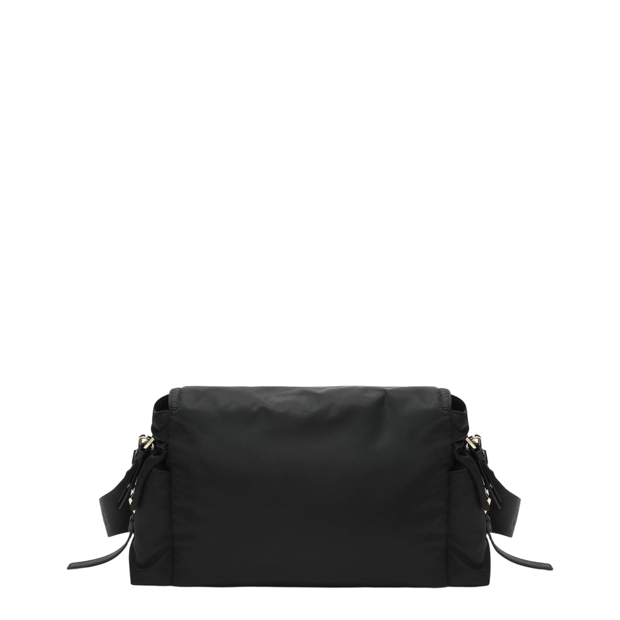 Explore Large Re-Nylon Shoulder Bags - Black - Image 2