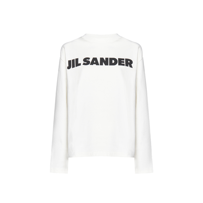Ivory Cotton T-Shirt - Image 1