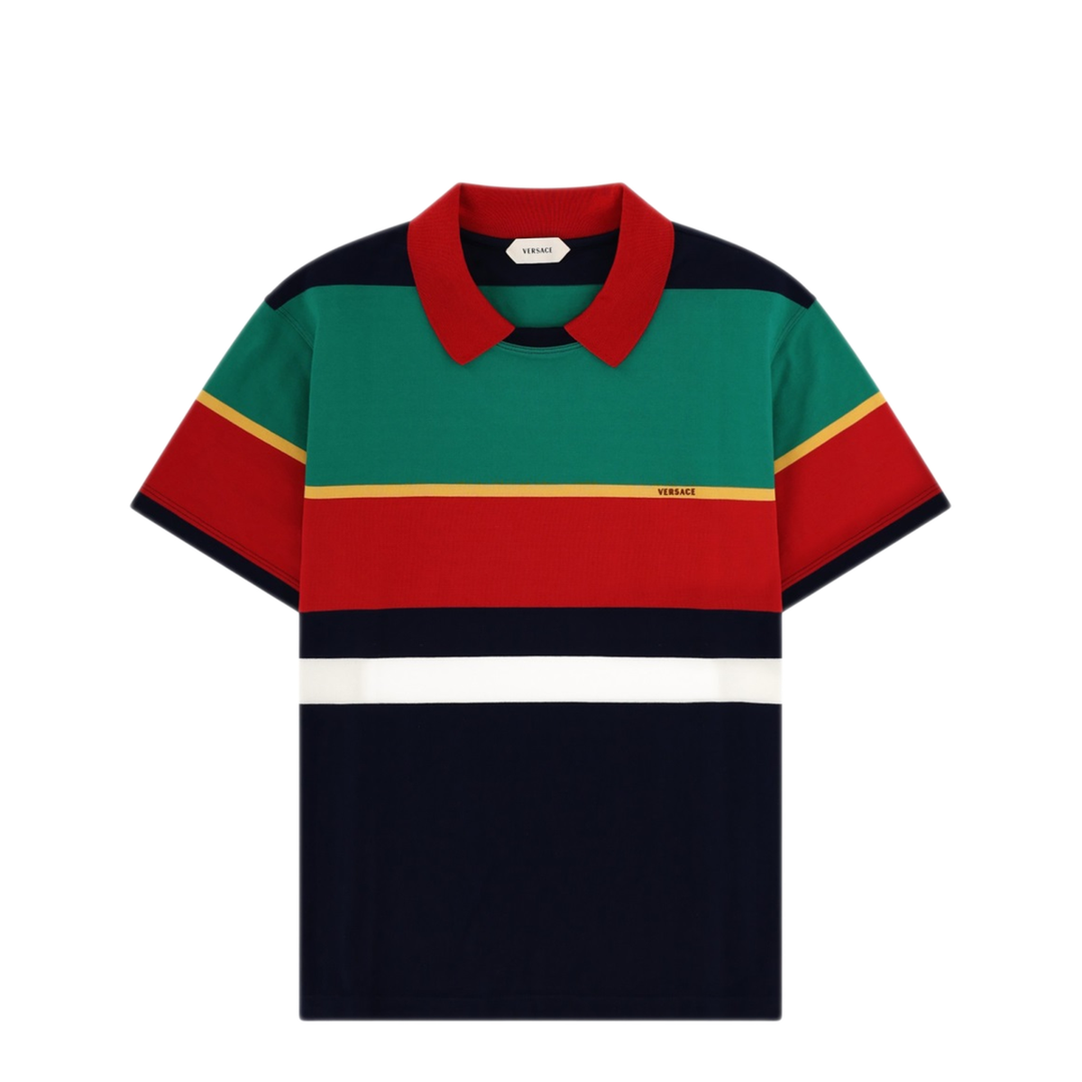 Striped Cotton T-Shirt - Image 1