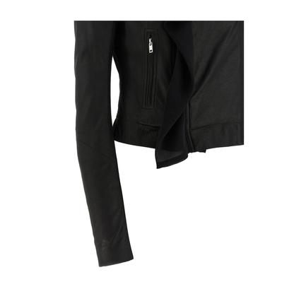 Scarf Biker Jacket - Image 2