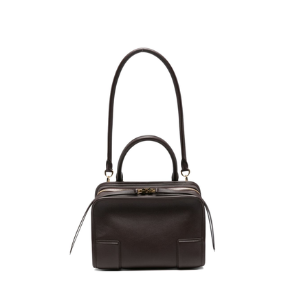 Amazona Small Calfskin Handbag - Dark Chestnut - Image 1