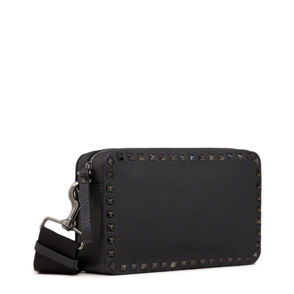 Rockstud Grainy Calfskin Crossbody Bag - Image 3