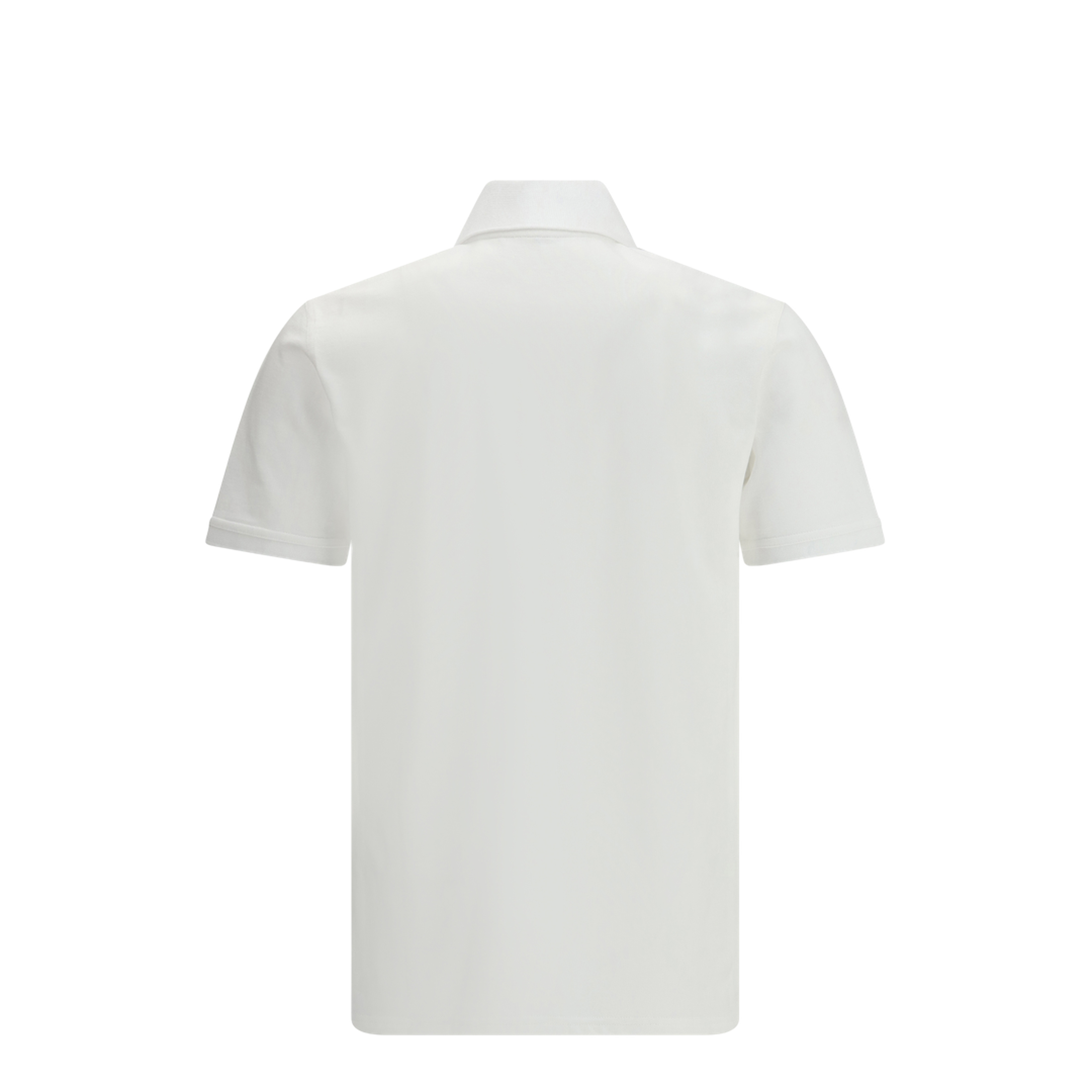 Cotton Polo with Logo - Image 2