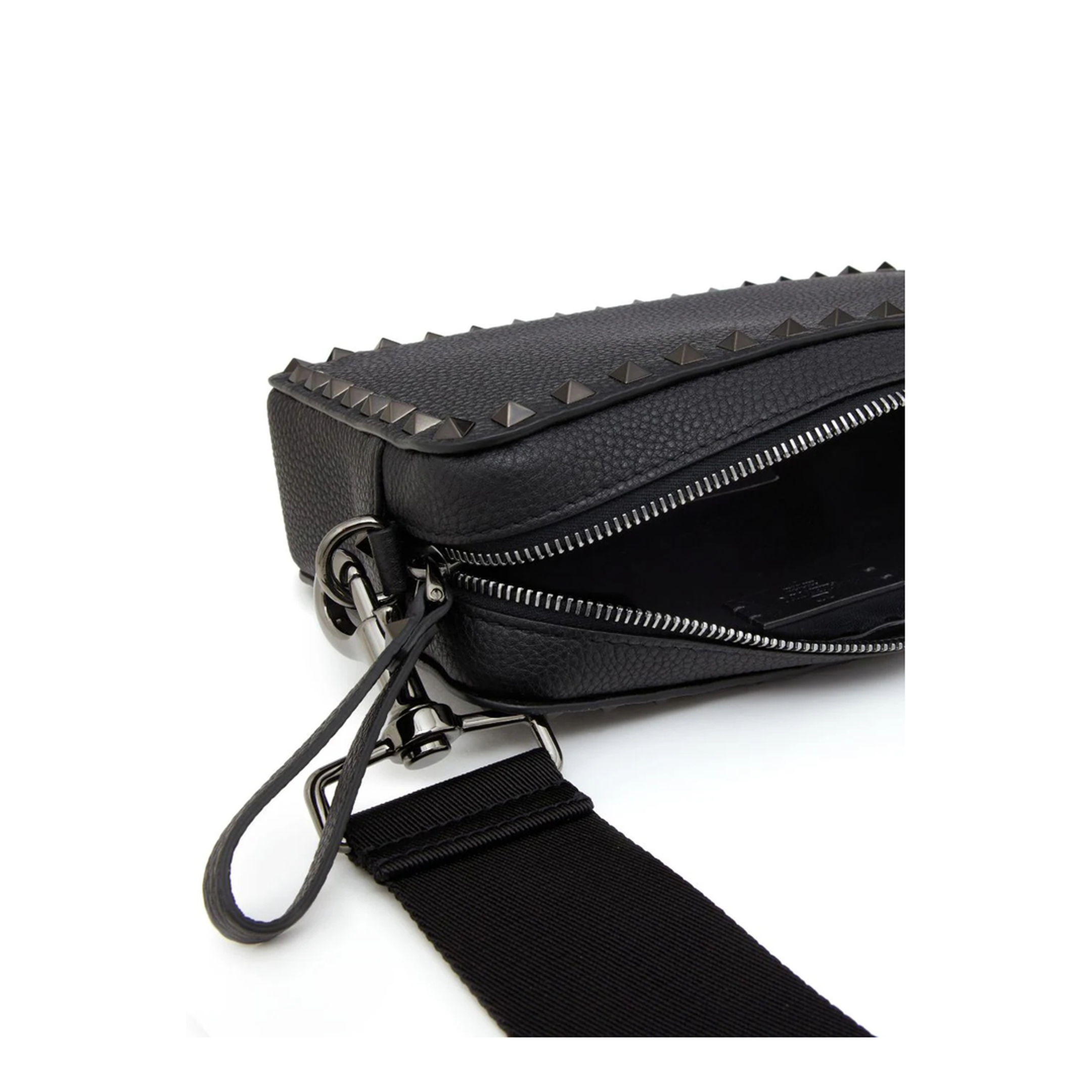 Rockstud Grainy Calfskin Crossbody Bag - Image 5