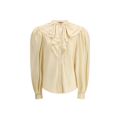 Silk Twill Shirt - Image 1