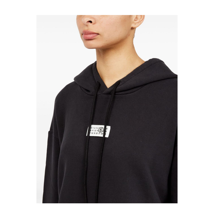 Black Hooded Sweatshirt - Image 2
