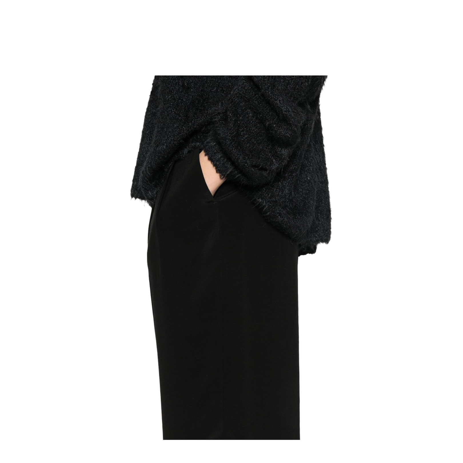 Double-Pleat Straight Trousers - Image 3