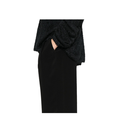 Double-Pleat Straight Trousers - Image 3