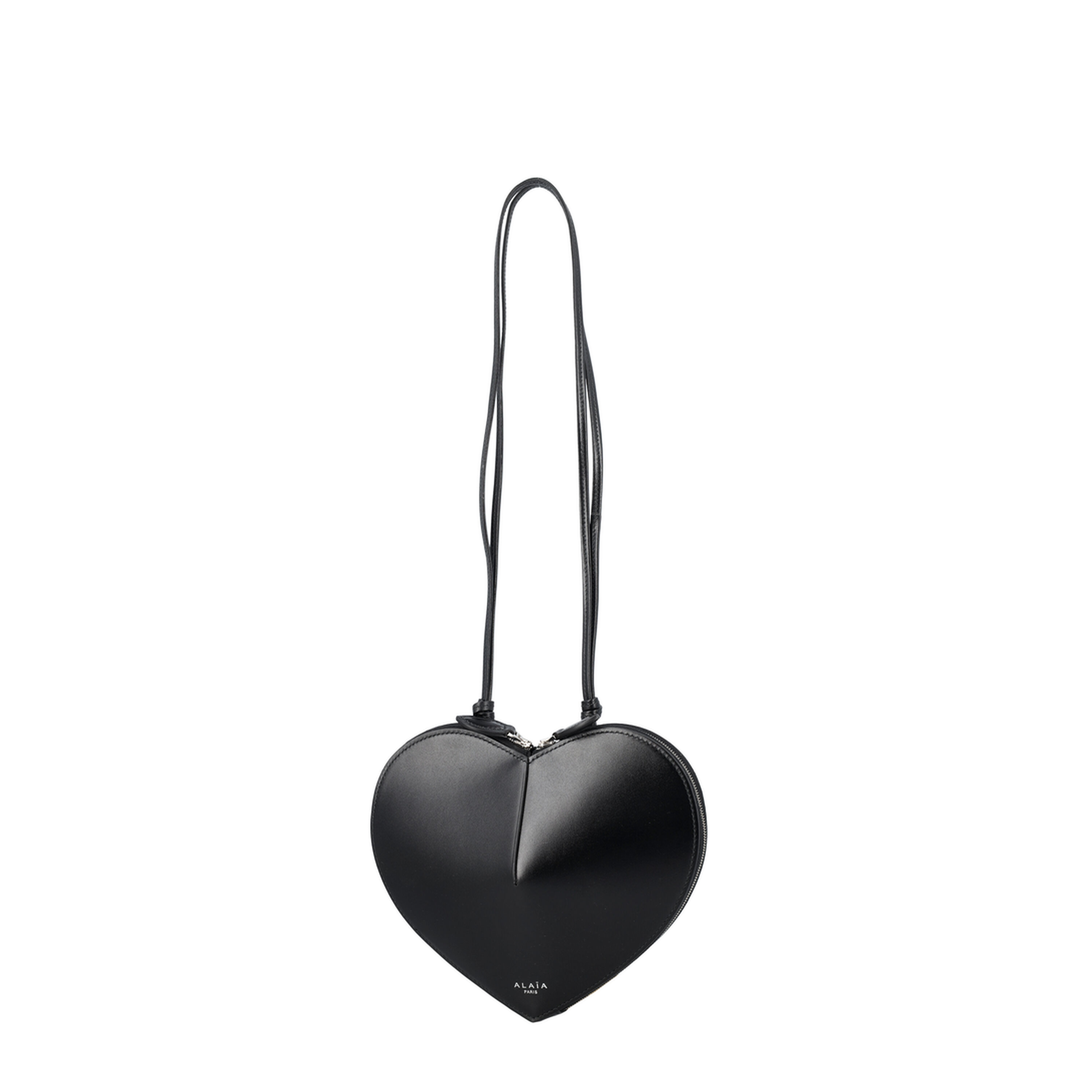Le Cœur Bag in Calfskin - Noir - Image 3