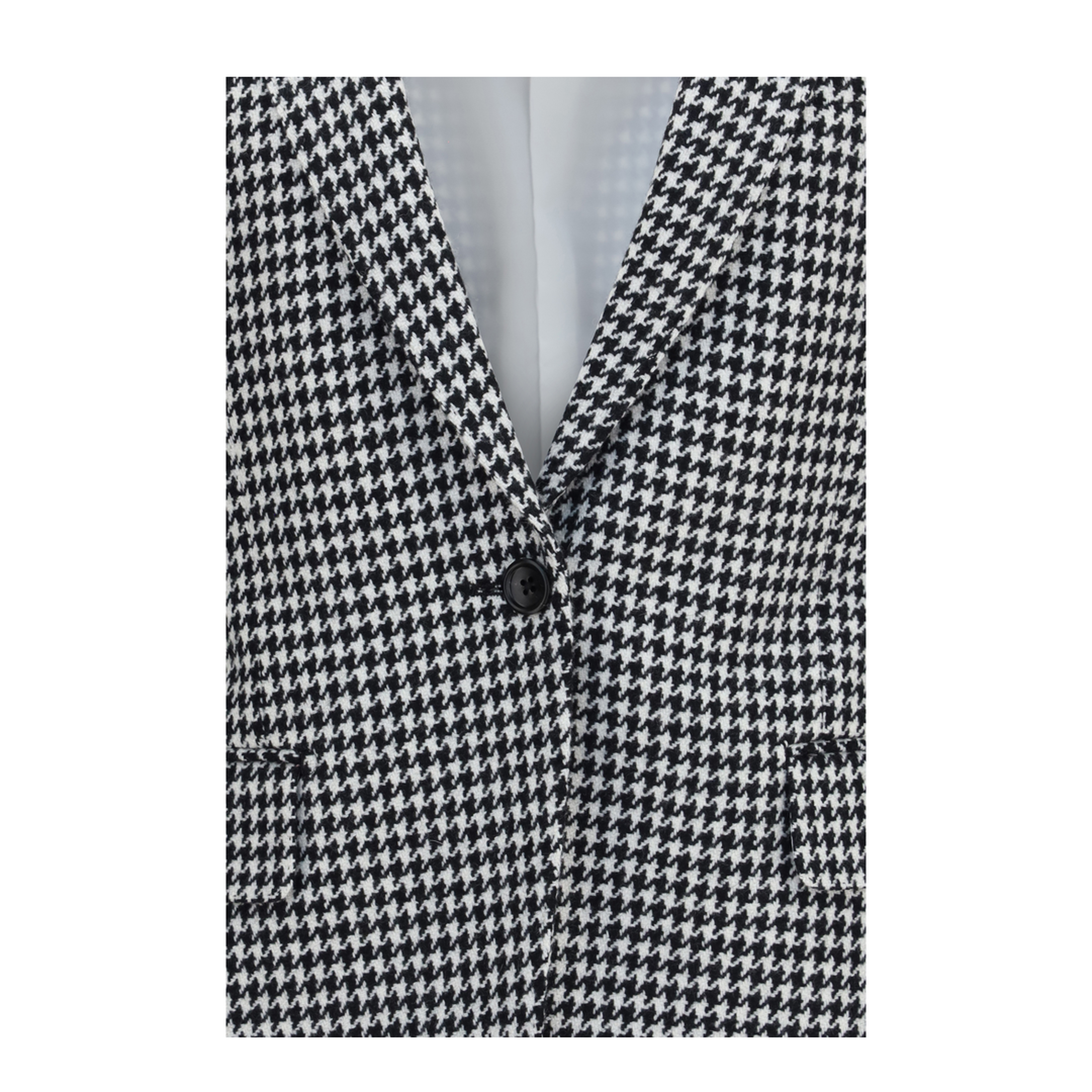 Houndstooth Cashmere Jacket - Image 3