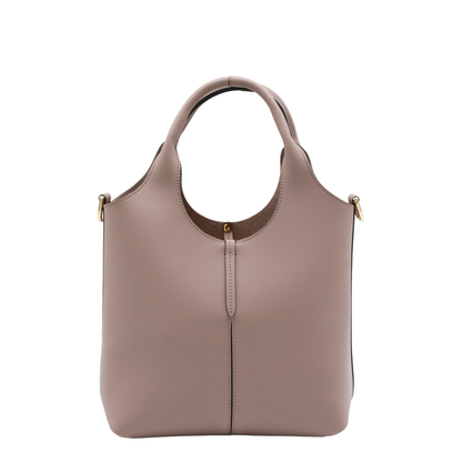 EBR Mini Calfskin Tote Shopping Bag - Natural - Image 5