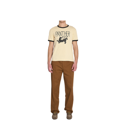 Beige Cotton T-Shirt - Image 5