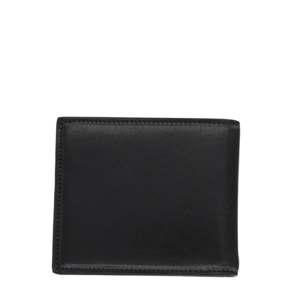 Tempesta Calfskin Bi-Fold Wallet With Logo Plaque - Image 2