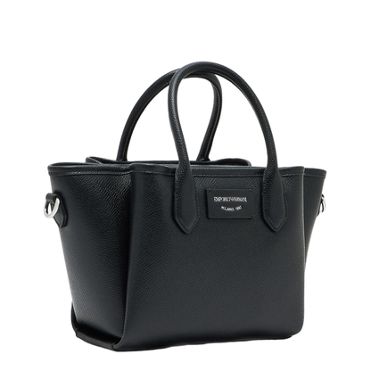 Large Shopper Bag with Palmellato Finish - Image 4