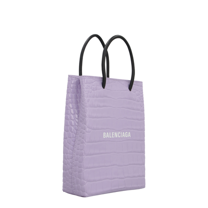 Logo Print Embossed Tote Bag - Image 2