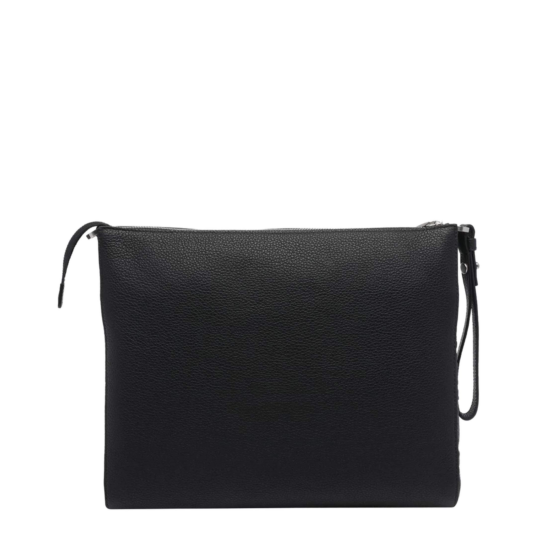 Gancini Calfskin Crossbody Bag - Black - Image 4
