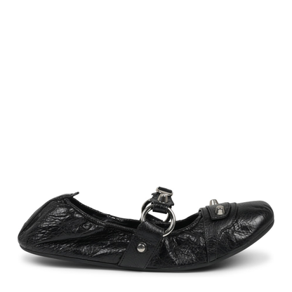 City Ballerina in Black/Silver - Image 1