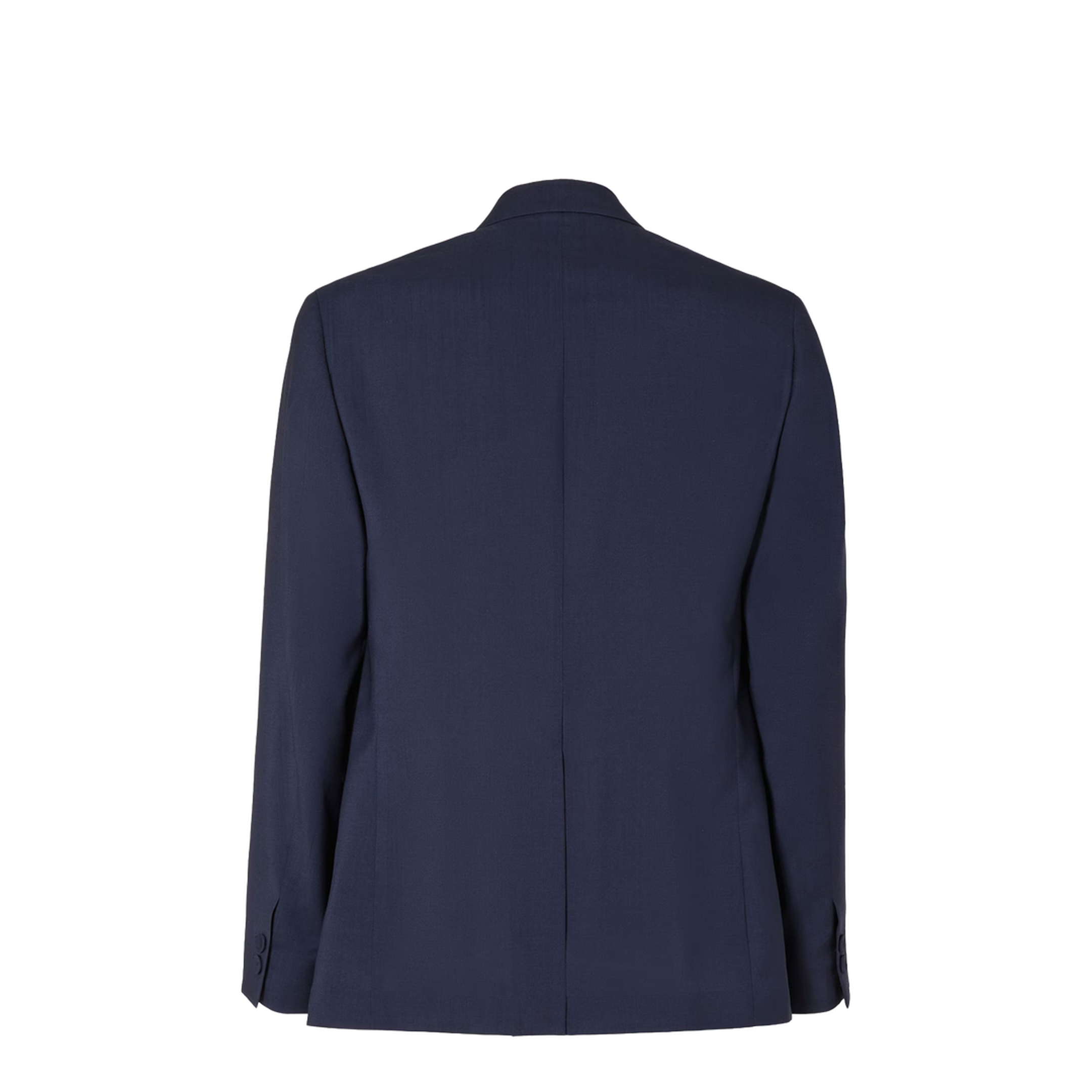 Wool Canvas Single-Breasted Blazer - Image 3
