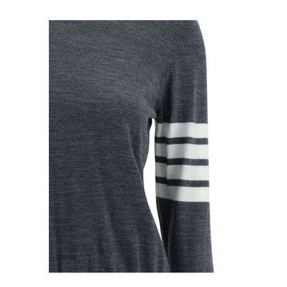 Wool 4-Bar Relaxed Pullover - Image 5