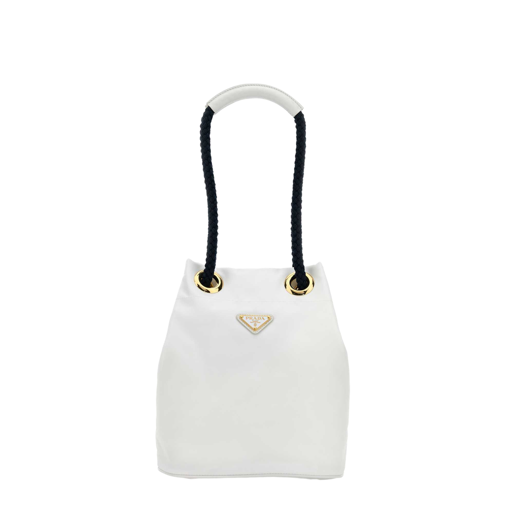 White Re-nylon Mariner Bucket Bag - Image 1
