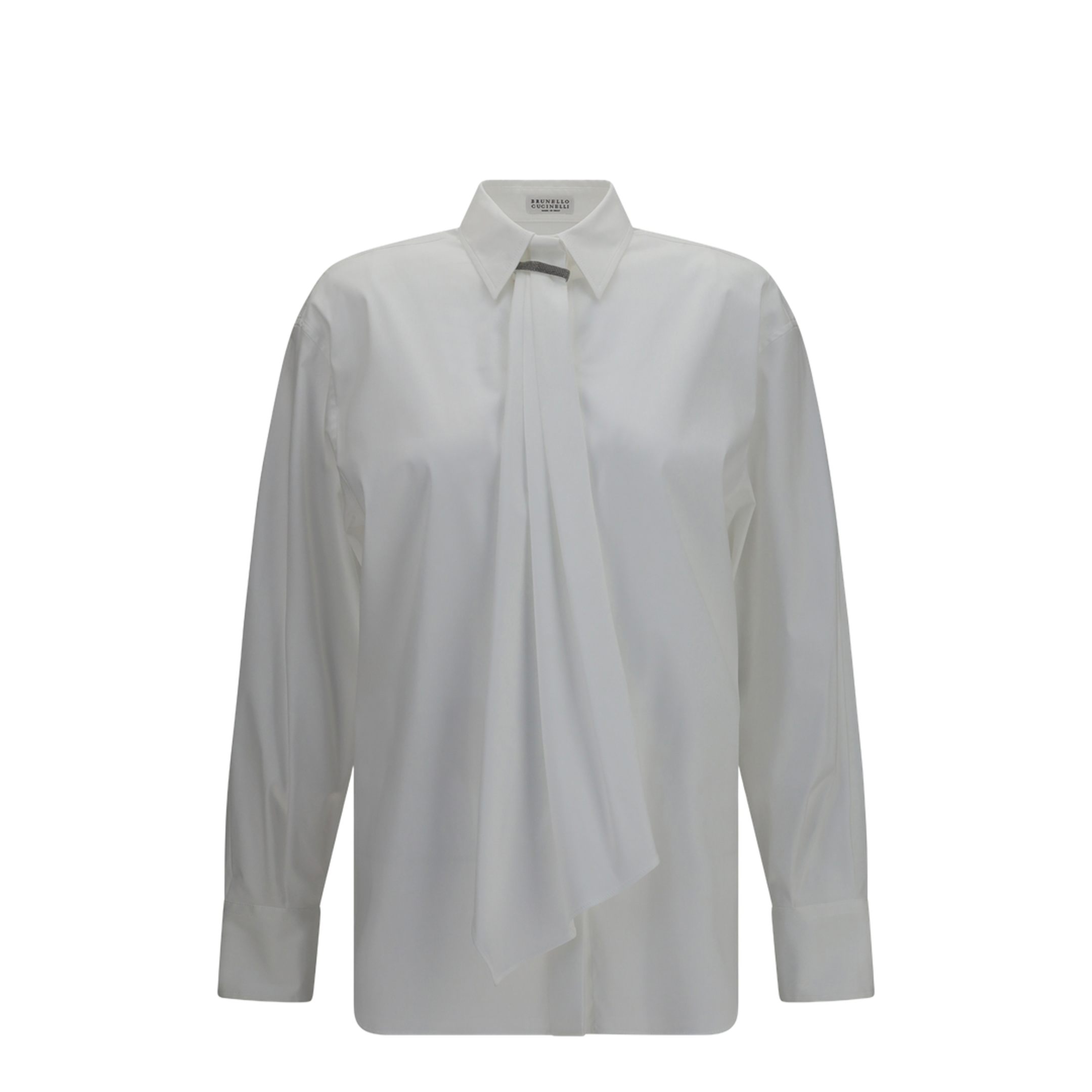 Shirt with monili embellishment - Image 1