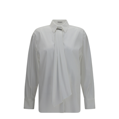 Shirt with monili embellishment - Image 1