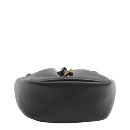 Supple Medium Leather Bucket Bags - Black - Image 3