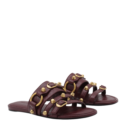 Grape Leather City Slippers - Image 2