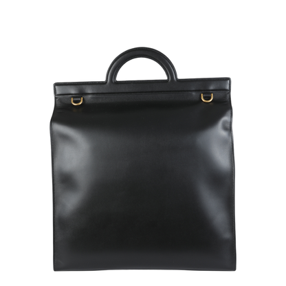 Garavani Leather Handbag with Frontal Logo Print - Image 5