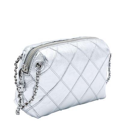 Fleming Metallic Leather Crossbody - Metallic Gold - Image 3